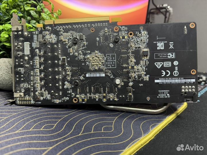 Видеокарта RX570 8gb MSI Armor