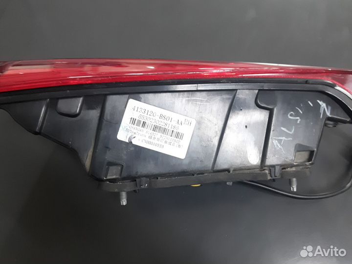 Фонарь в крышку багажника Changan Alsvi