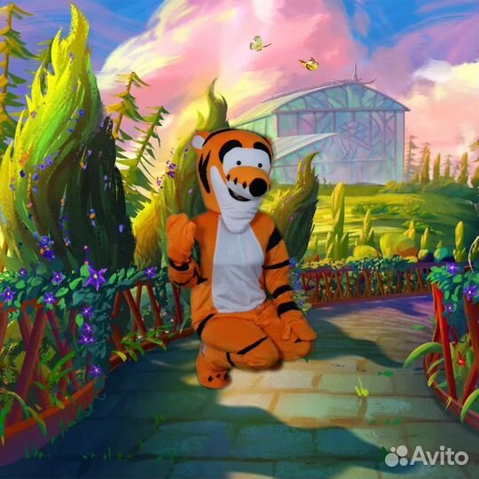 Ростовая кукла Тигра прокат