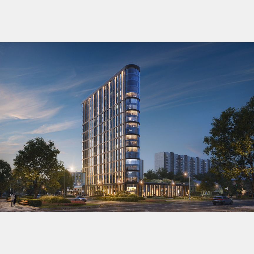 2-к. квартира, 42,2 м², 2/19 эт.