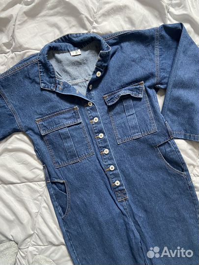Комбинезон джинсовый 44-46
