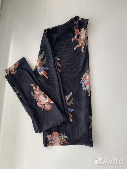 Кроп топ сетка