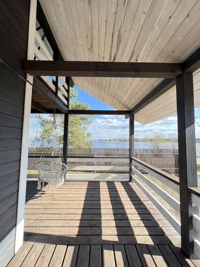 Коттедж 110 м² на участке 10 сот.