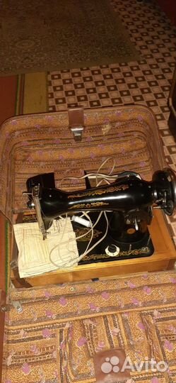 Швейная машина подольск ножная
