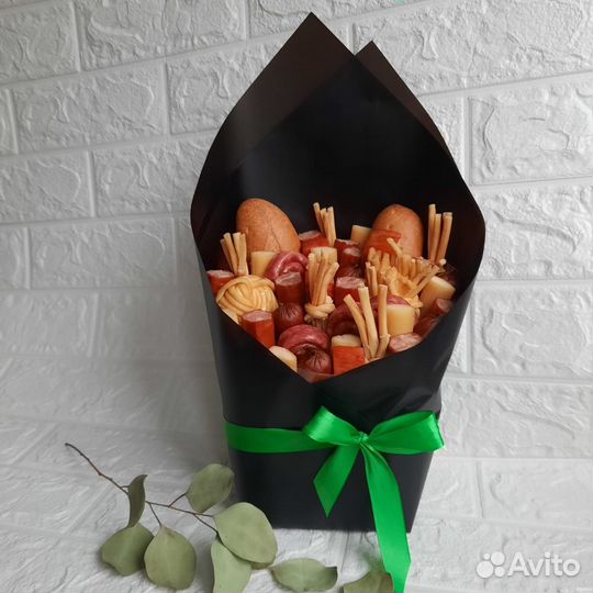 Мужские букеты съедобные