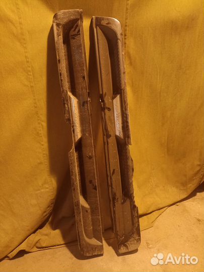 SsangYong Kyron Подножки накладка на пороги