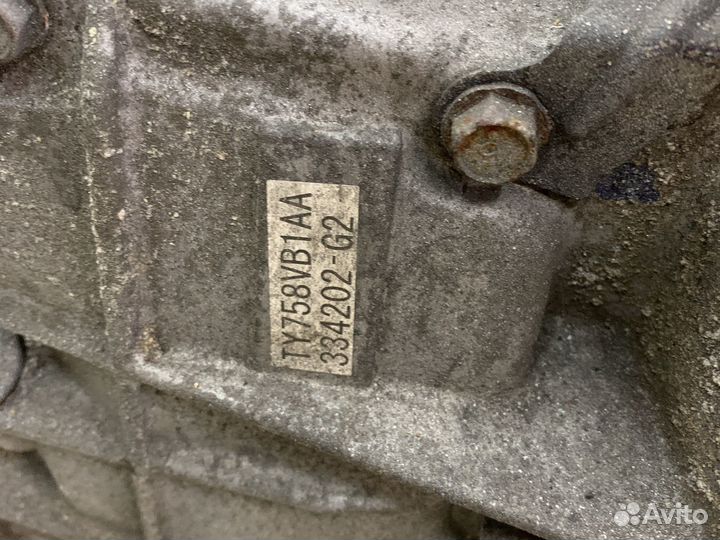МКПП TY758VB1AA Subaru Impreza Gh8