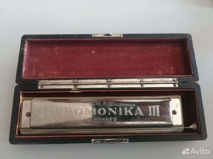Губная гармошка Chromonika 3. M.Hohner. Германия