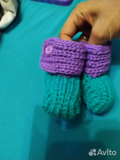 Ботиночки крючком