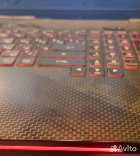 Asus rog strix scar II игровой 8GB GTX 1070. i7