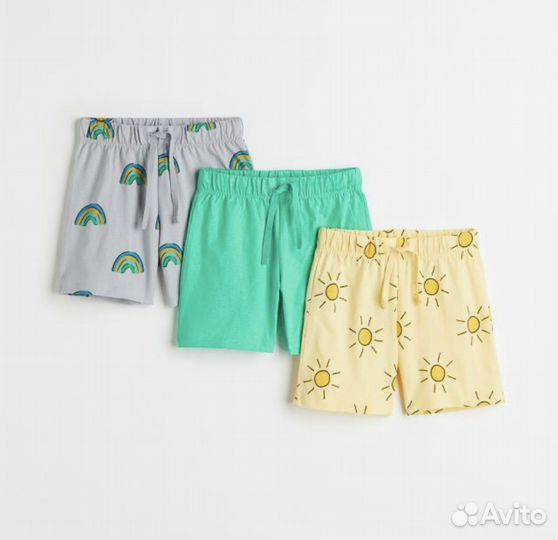 Шорты h&m 110 - 128 новые