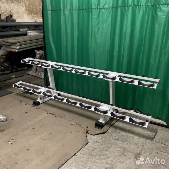 Подставка гантельная 2-х ярусная на 10 пар AV601/8