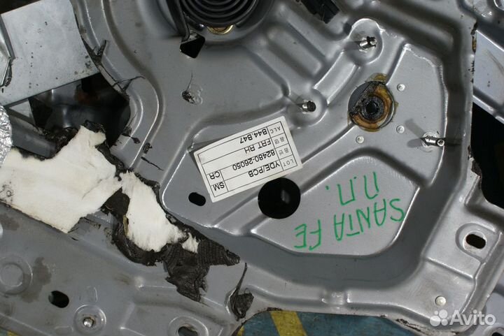 Передний правый стеклоподъемник Hyundai Santa FE