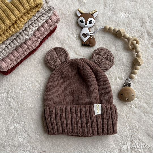 Детские шапки с ушками
