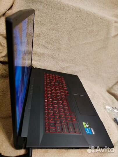 Игровой 17.3/144hz/i5/16Gb/ssd/RTX-3050