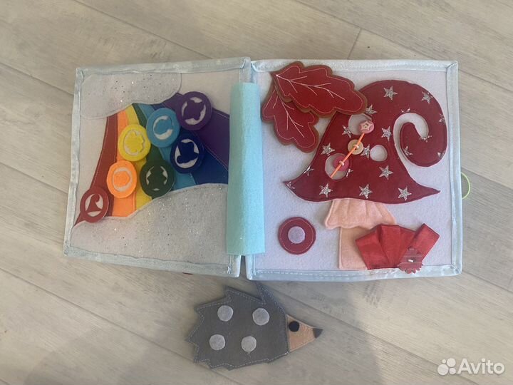 Книга из фетра