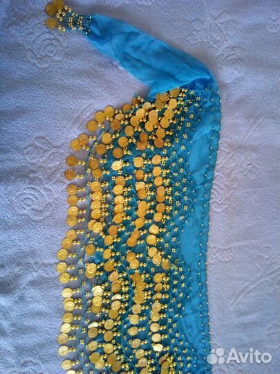 Платок на пояс для восточных танцев