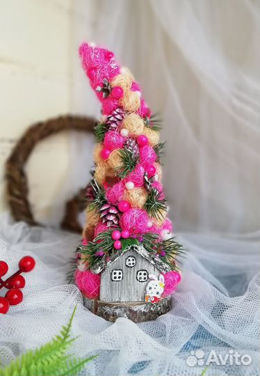 Елка ручной работы