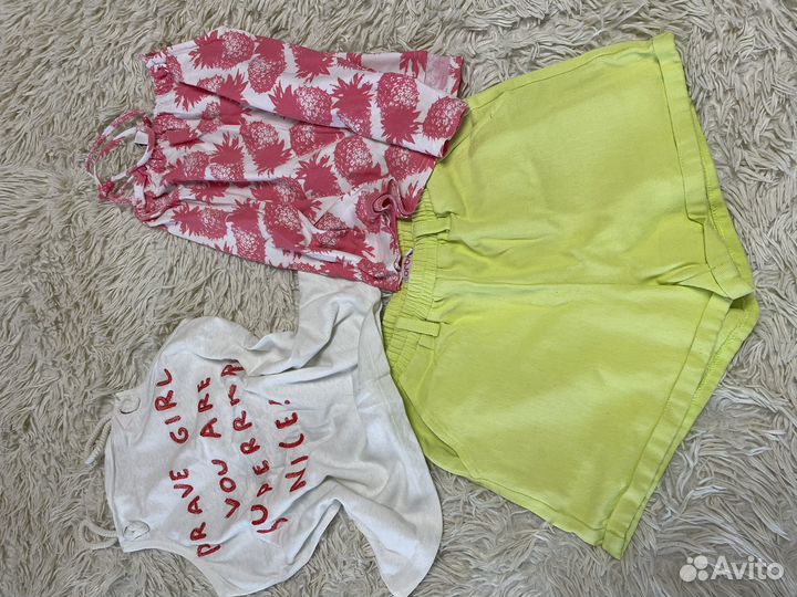 Пакет вещей на девочку 140-146