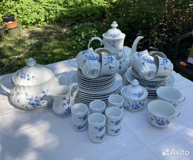 Сервиз чайнo-кофейный винтажный Германия