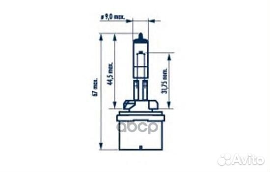 Л narva 12v H27W/1 27W 48041 Narva