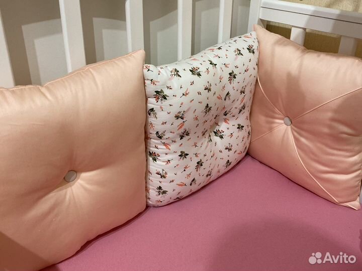 Бортики в детскую кроватку