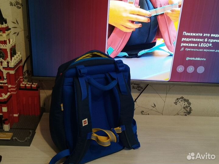 Рюкзак школьный для мальчика lego оригинал