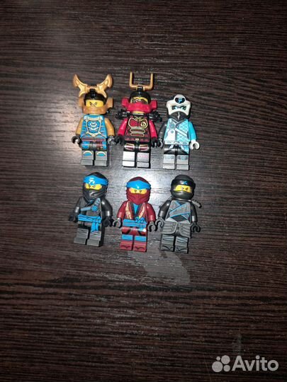 Lego ninjago минифигурки