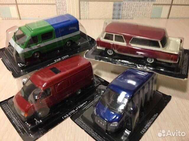 Микроавтобус СССР, Россия 1:43