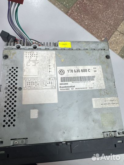 Магнитола volkswagen passat b6