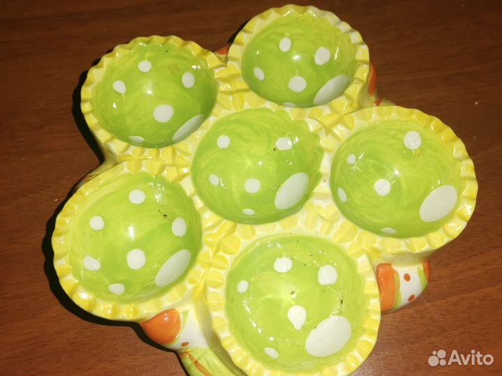 Подставка для пасхальных яиц керамика