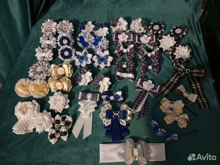 Банты белые