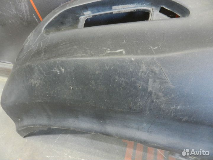 Спойлер бампера заднего - Kia Rio 3 (2011-15гг)