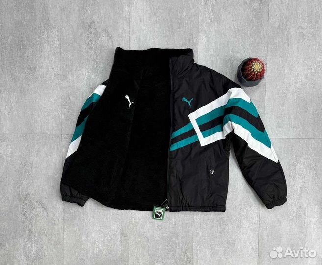 Двусторонняя куртка-барашка для мужчин, 46-54