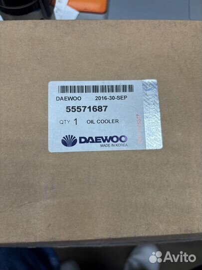 Теплообменник daewoo