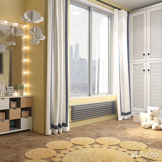 Радиатор стальной трубчатый R32 3000 H -12 секц