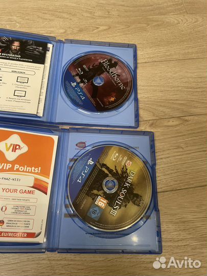 Игра для приставки PS4 Bloodborne Dark Souls 3