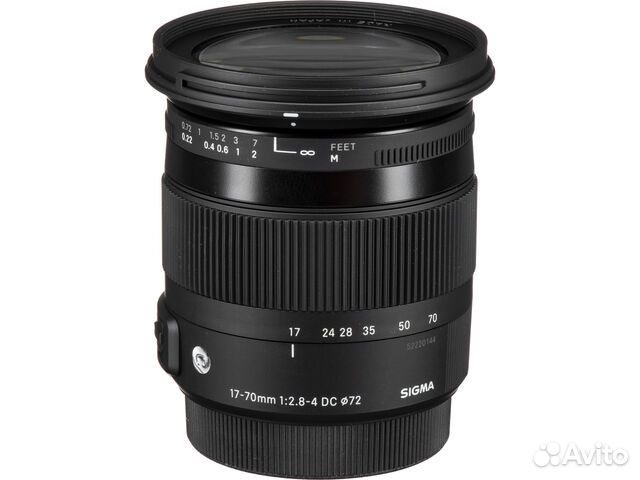 Объектив Sigma AF 17-70mm f/2.8-4 DC macro OS HSM