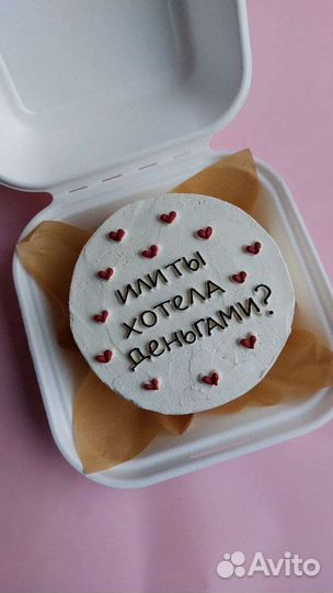 Бенто торт