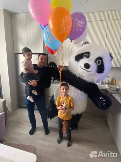 Белый Мишка /Панда / Чебурашка Поздравление