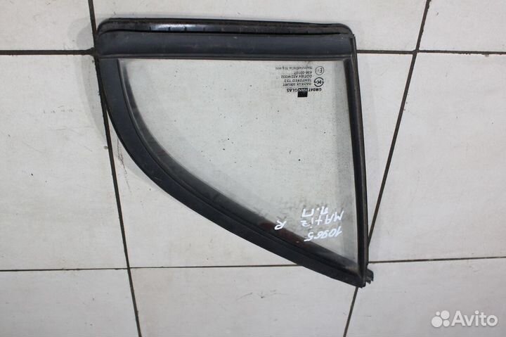 Стекло двери передней правой Daewoo Matiz