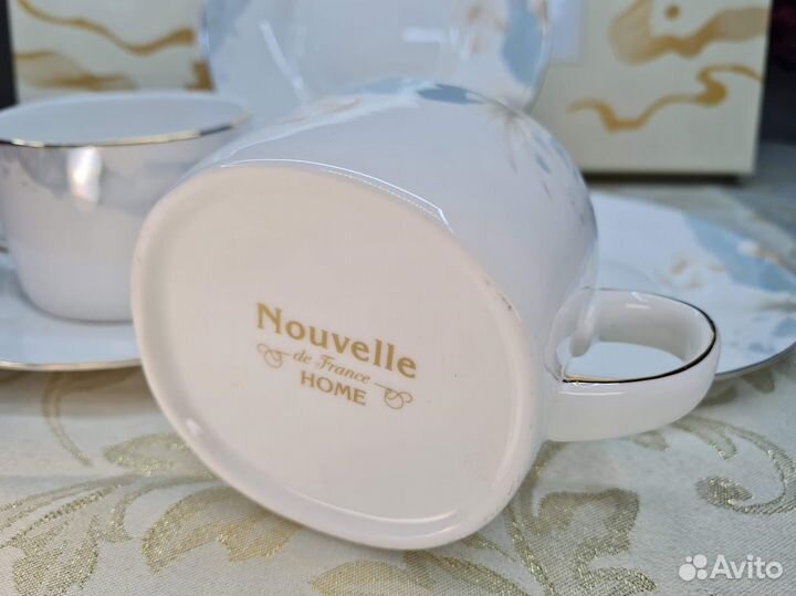 Чайные пары Daiquiri Костяной фарфор, 220 мл