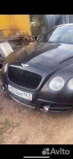 Bentley BEB w12 6.0 Continental GT фары