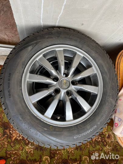 Зимние колеса литье R15 5х100 195 65 гольф