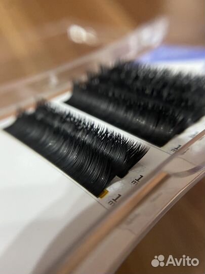 Ресницы для наращивания готовые пучки