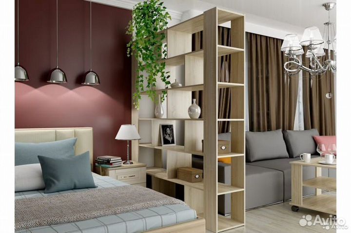 Стеллаж-перегородка