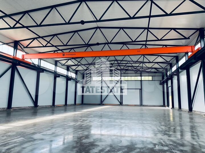 Склад-производство кран-балкой, 1440 м²