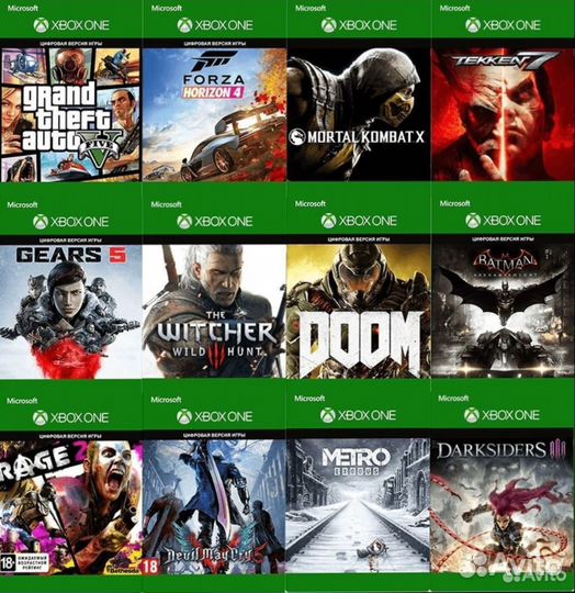 Игры для Xbox one & series x/s