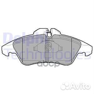 Колодки тормозные дисковые LP980 Delphi