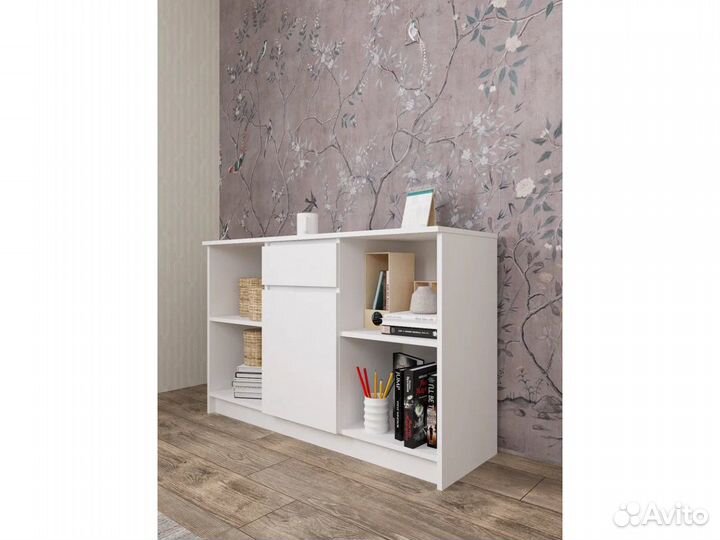 Белая тв-тумба